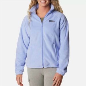 Columbia Benton Springs Full Zip Fleece Jacket-Serenity Women’s Small Spring
